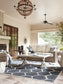 Beachcroft Outdoor Sofa with 2 Lounge Chairs, Coffee Table and End Table