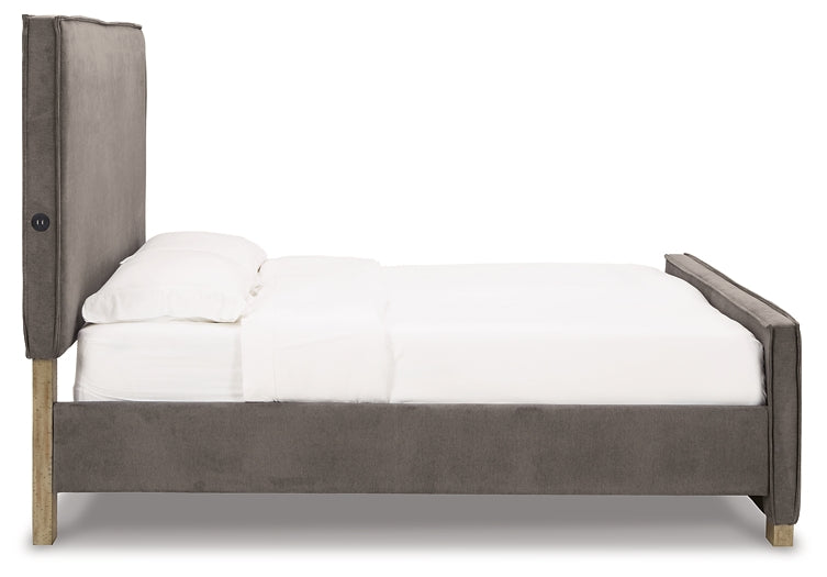 Krystanza  Upholstered Panel Bed