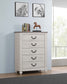 Stillwood 5-drawer Bedroom Chest Vintage Linen