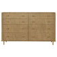 Arini 4-piece Queen Bedroom Set Sand Wash and Grey