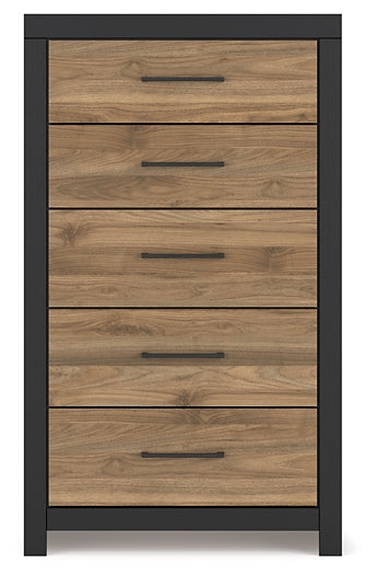 Vertani Five Drawer Chest