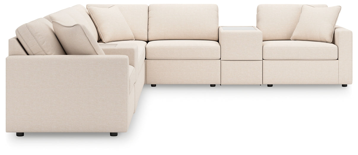 Modmax 8-Piece Sectional with Storage Consoles