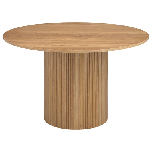 Bradbury Round 48-inch Wood Top Dining Table Natural