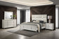 Olivia 4-piece California King Bedroom Set Pearl White