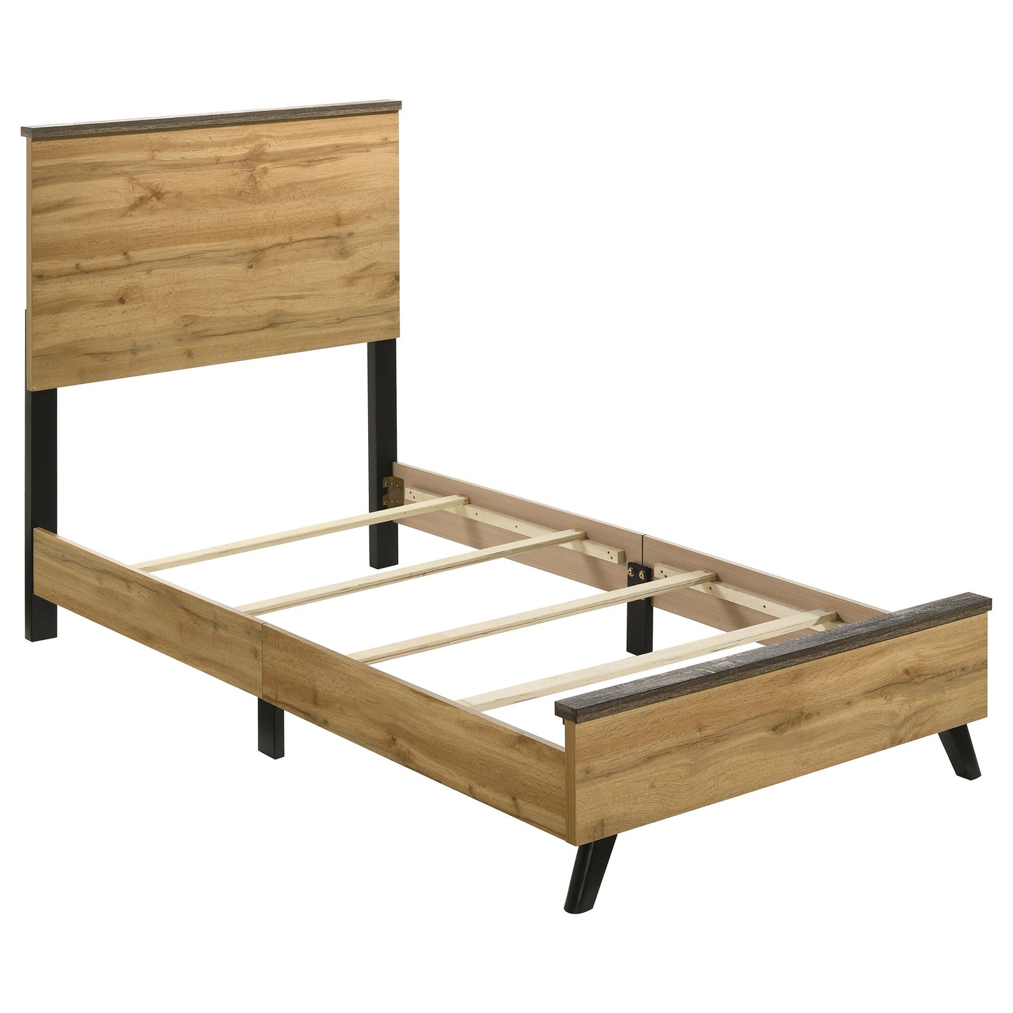 Kaywood 52-inch Twin Panel Bed Natural Pine