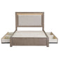 Kenora 5-piece Eastern King Bedroom Set Barley Brown