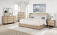 Kailani 5-piece Queen Bedroom Set Beige Oak