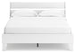 Ashley Express - Socalle Queen Panel Platform Bed with 2 Nightstands