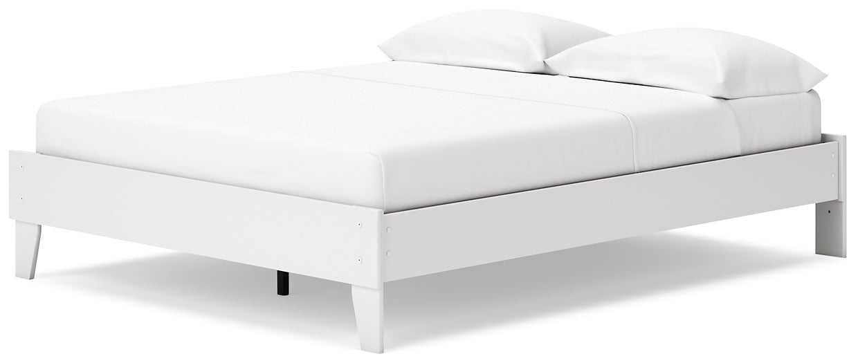 Ashley Express - Socalle Queen Platform Bed with Dresser