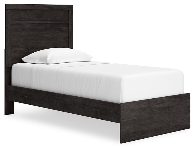 Ashley Express - Belachime Twin Panel Bed with Nightstand