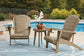 Ashley Express - Marina Sun 2 Adirondack Chairs with End table