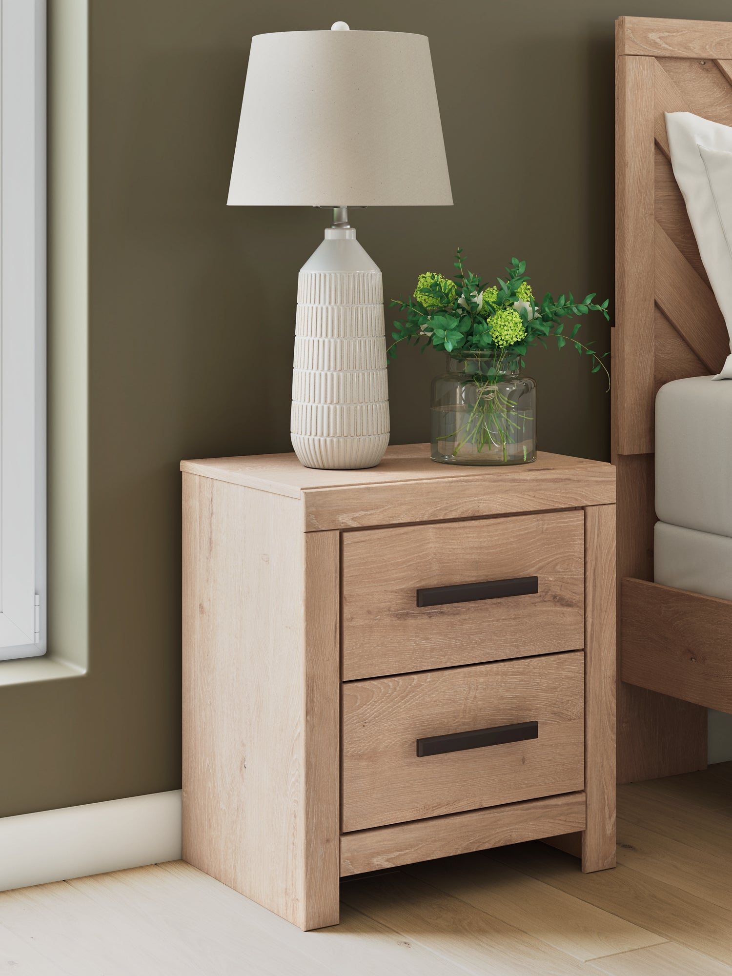 Light oak bedside drawers online