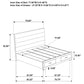 Felicity Eastern King Storage Bed White High Gloss