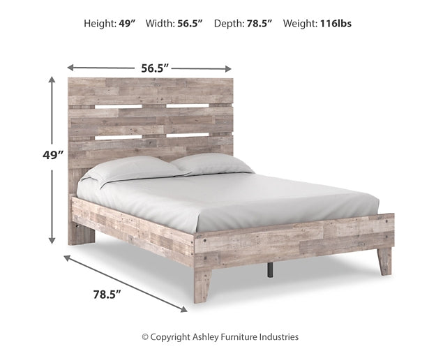 Ashley Express - Neilsville  Panel Platform Bed