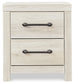 Cambeck Twin Panel Bed with 4 Storage Drawers with Mirrored Dresser, Chest and Nightstand