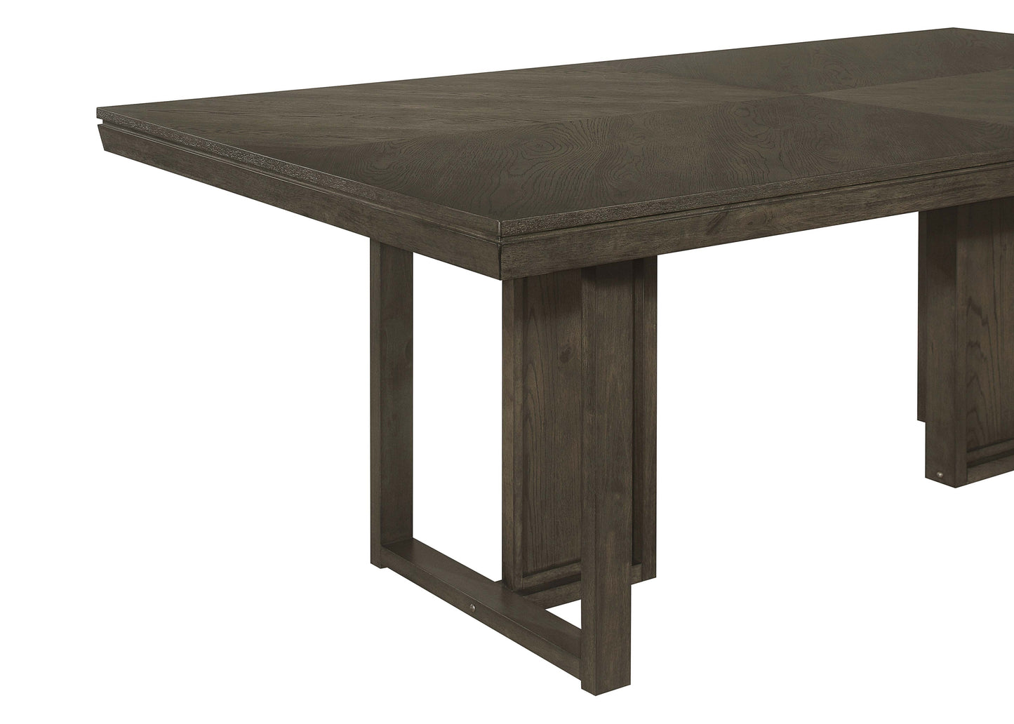 Kelly Rectangular 87-inch Wood Dining Table Dark Grey