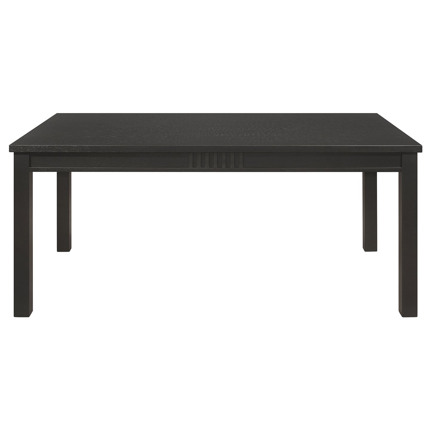 Marbrisa 7-piece Rectangular Dining Table Set Matte Black