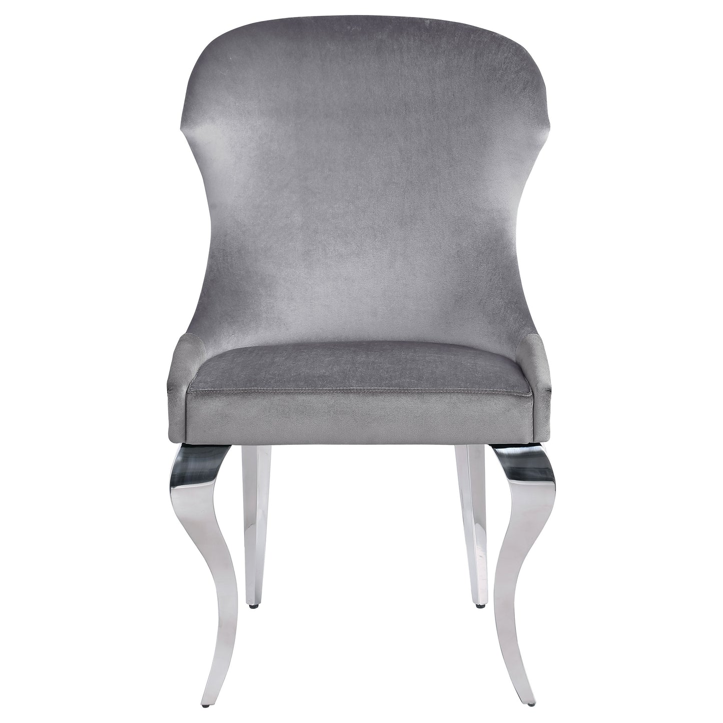 Cheyanne Upholstered Dining Side Chair Grey (Set of 2)