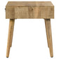 Zabel 1-drawer Square Mango Wood Side End Table Natural