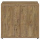 Pepita 2-door Engineered Wood Accent Cabinet Mango Brown