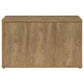 Pepita 3-door Engineered Wood Accent Cabinet Mango Brown