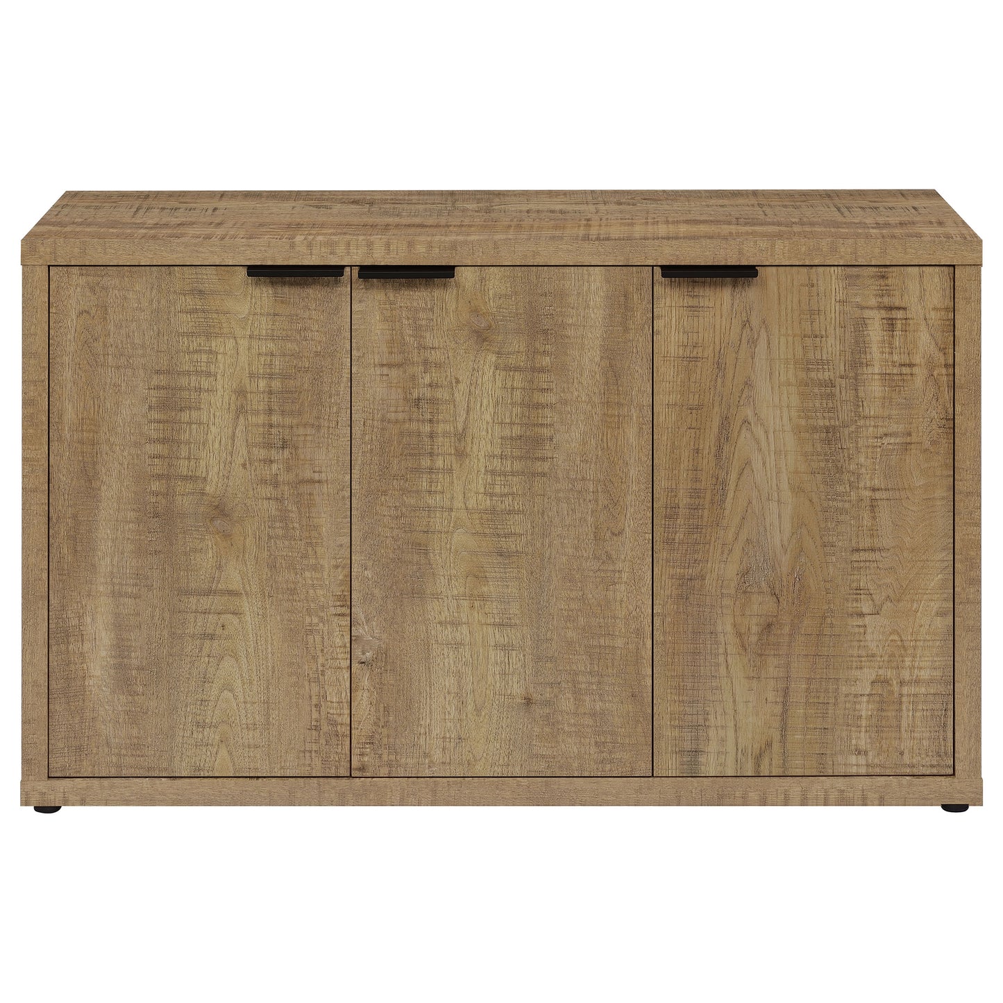 Pepita 3-door Engineered Wood Accent Cabinet Mango Brown