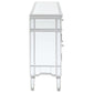 Duchess 5-drawer Mirrored Storage Accent Cabinet Silver